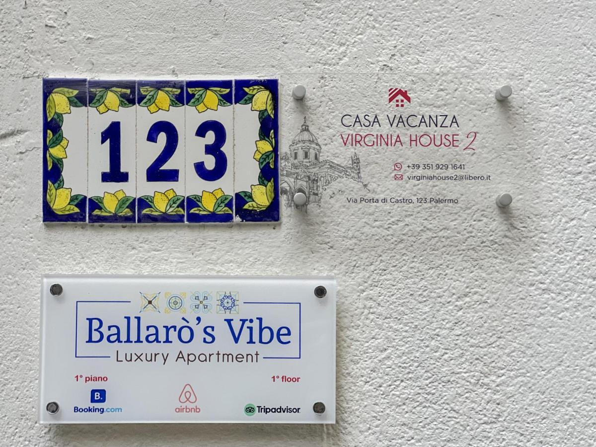 Ballaro'S Vibe Palermo Eksteriør billede